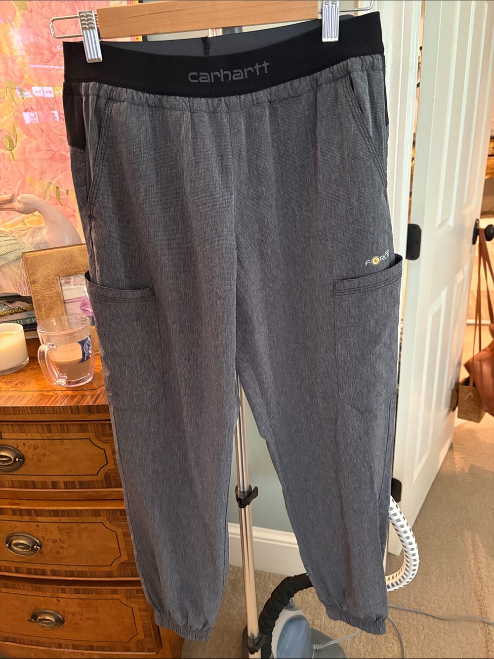 Carhartt Men’s Dark Gray Athletic Jogger Pants